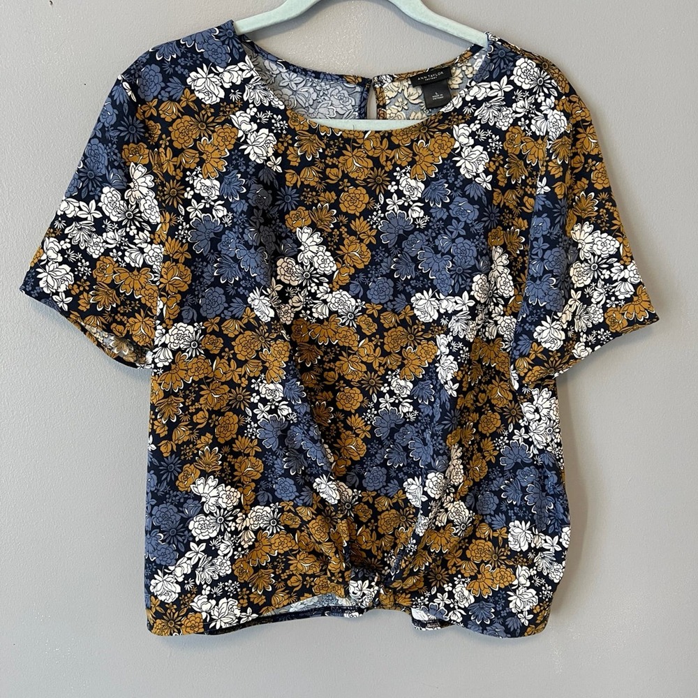 Ann Taylor Floral Blouse